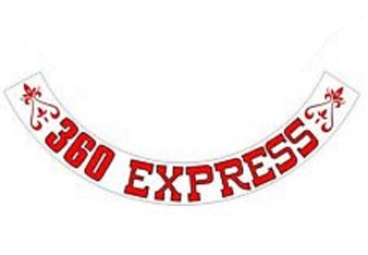 360 Express Air Cleaner Decal 78-79 Dodge Ram Lil Red Express - Click Image to Close